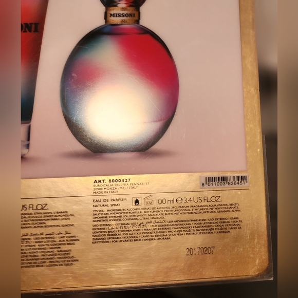 Missoni (2015) by Missoni EDP / Eau De Parfum Perfume 3 piece Gift Set;Brand New - Picture 9 of 16
